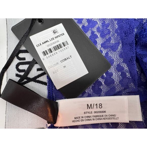 City Chic / CCX Lace Hipster - Cobalt Blue Color- Plus Size Various - NWT - Picture 6 of 7